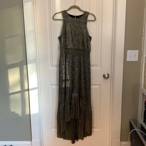 Banana republic metallic dress